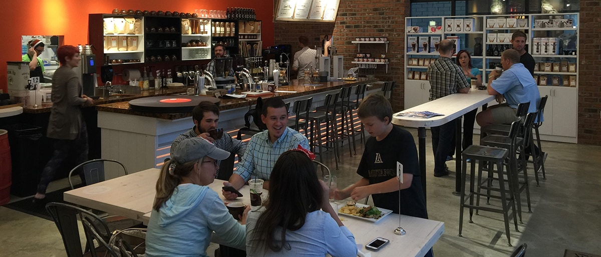 inside with customers horizontal